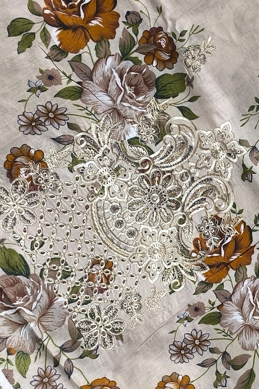 IZNIK Printed & Embroidered Lawn Unstitched 3 - Piece | Summer Collection - Tarz.e.Husan