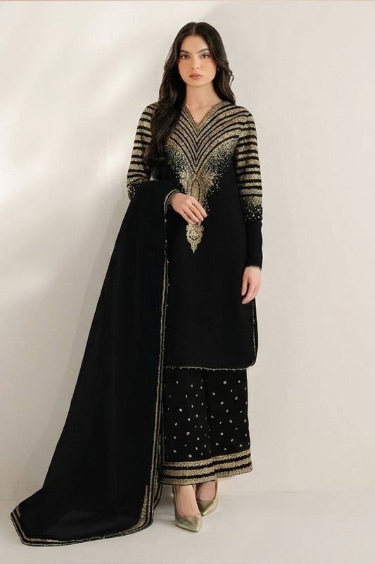 Jazmin Embroidered Silk 3 - Piece Suit | Premium - Tarz.e.Husan
