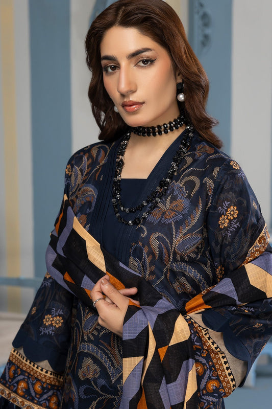 Orang Summer Lawn 3 - Piece | All Over Digital Print - Tarz.e.Husan