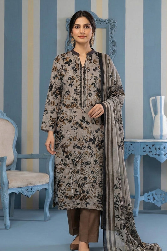 ZEEN Printed Lawn Unstitched 3 - Piece | Summer Collection - Tarz.e.Husan